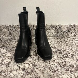 Elegant Black Ankle Boots for Women